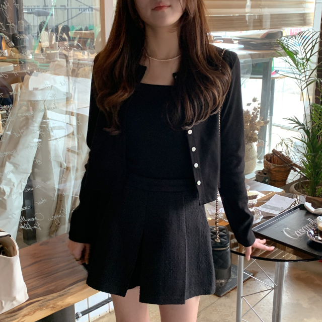 3000장 판매!💕URBANE MADE💕 폰드 크롭 가디건 나시세트 (당일 6c) 상세 이미지 146