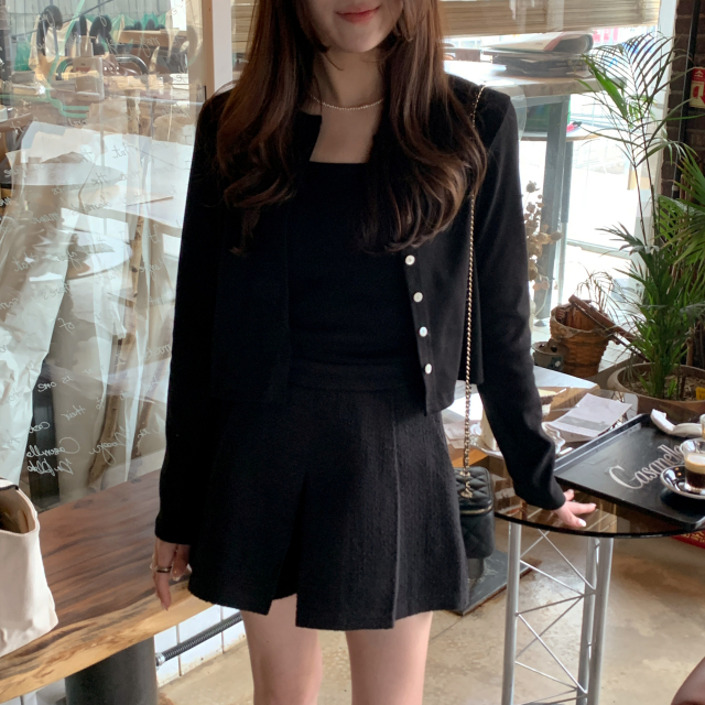 3000장 판매!💕URBANE MADE💕 폰드 크롭 가디건 나시세트 (당일 6c) 상세 이미지 144