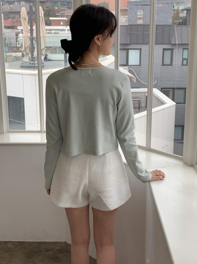 🌸봄가디건💕URBANE MADE💕 폰드 크롭 가디건 나시세트 (6c)/데일리룩/데이트룩/출근룩 상세 이미지 84