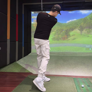 남성골프바지 골프웨어 남자골프조거팬츠 카고 가을 겨울 기모 패딩 운동러 솔직 후기 | 실사용 리뷰 - 상품 이미지 4