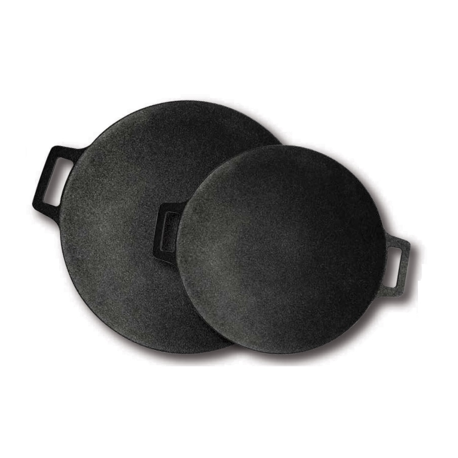 그리들 36 cm 고기 불판 캠핑 그리들 양면 시즈닝 선터치 코팅 전골불판