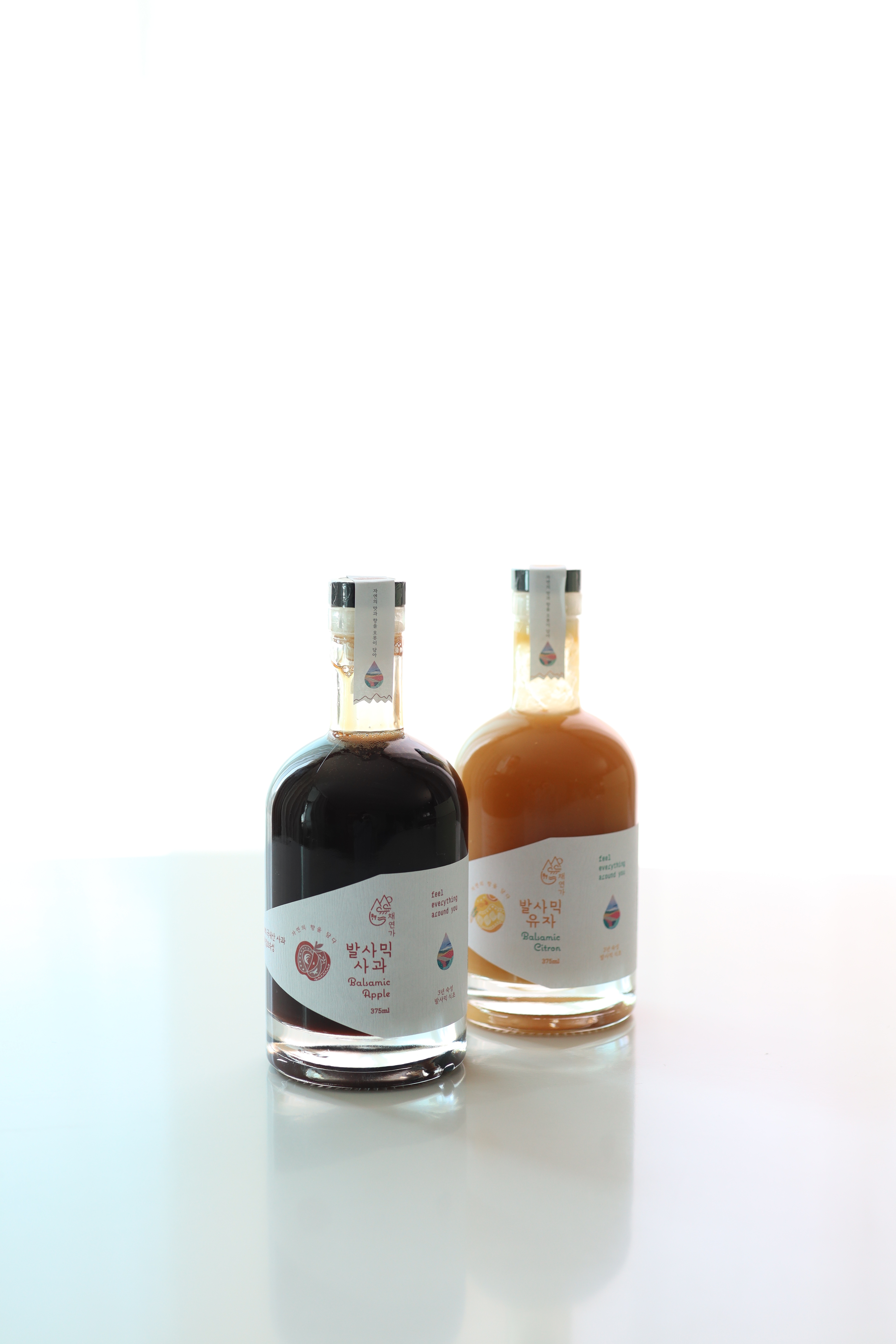 채연가 발사믹식초 사과발사믹 유자발사믹 375ml - 상세 이미지 2