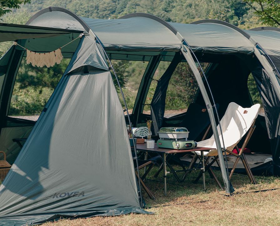 코베아 몬스터 딥카키 텐트 풀세트 리빙쉘