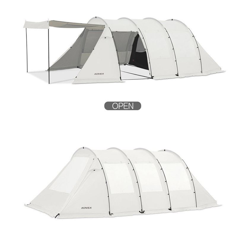 코베아 몬스터 카키 텐트 풀세트 터널형