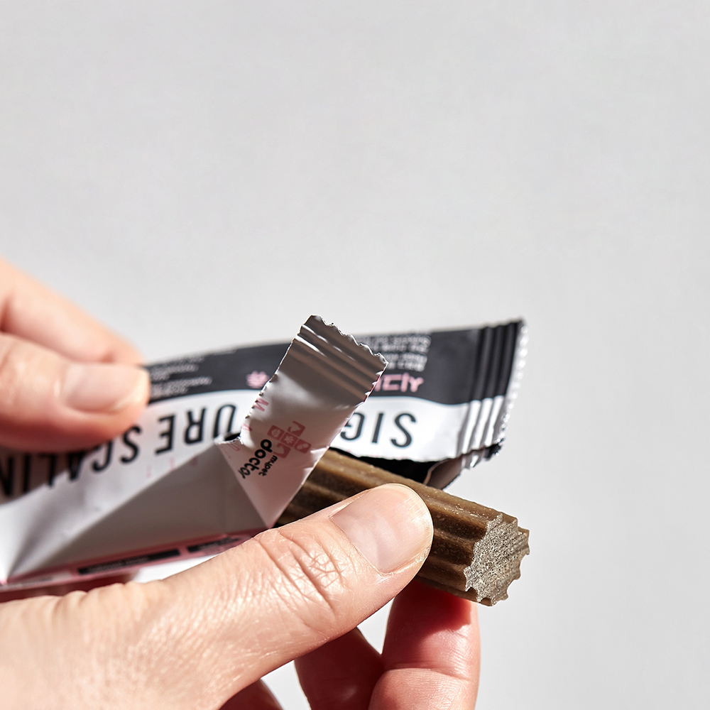 마이펫닥터 시그니처 스켈링 츄 강아지 간식 치석 덴탈 양치 껌 210g