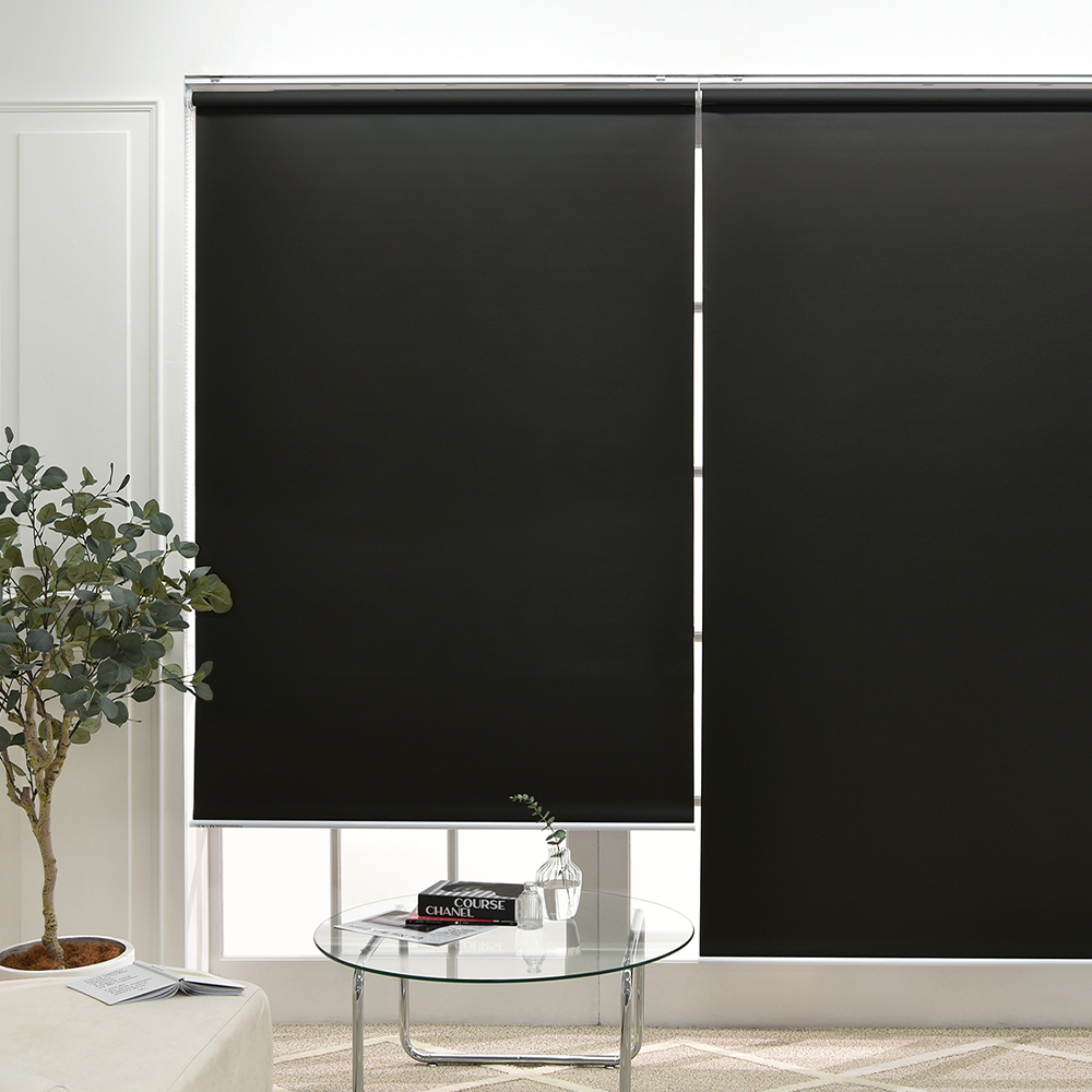 아라크네 암막 롤스크린 블라인드 듀오양면 방염 30x30