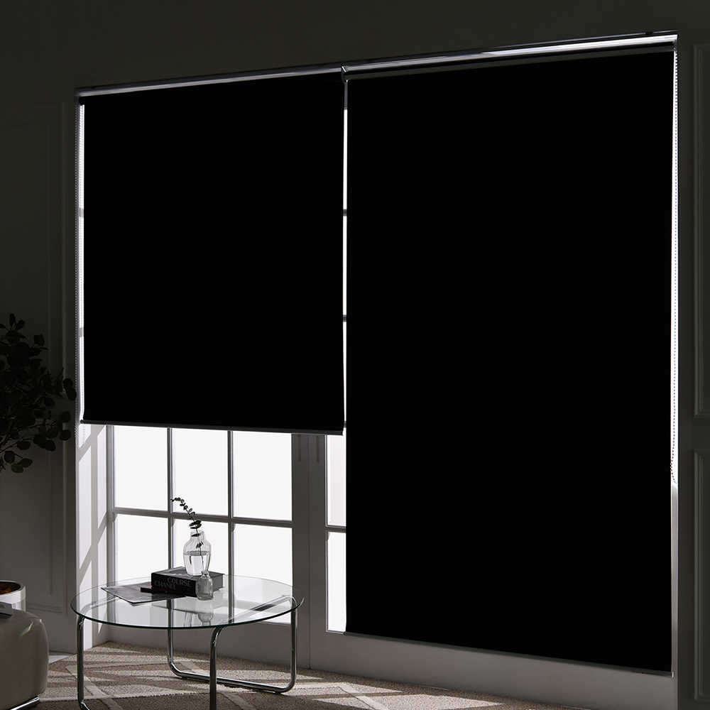 아라크네 암막 롤스크린 블라인드 듀오양면 방염 30x30