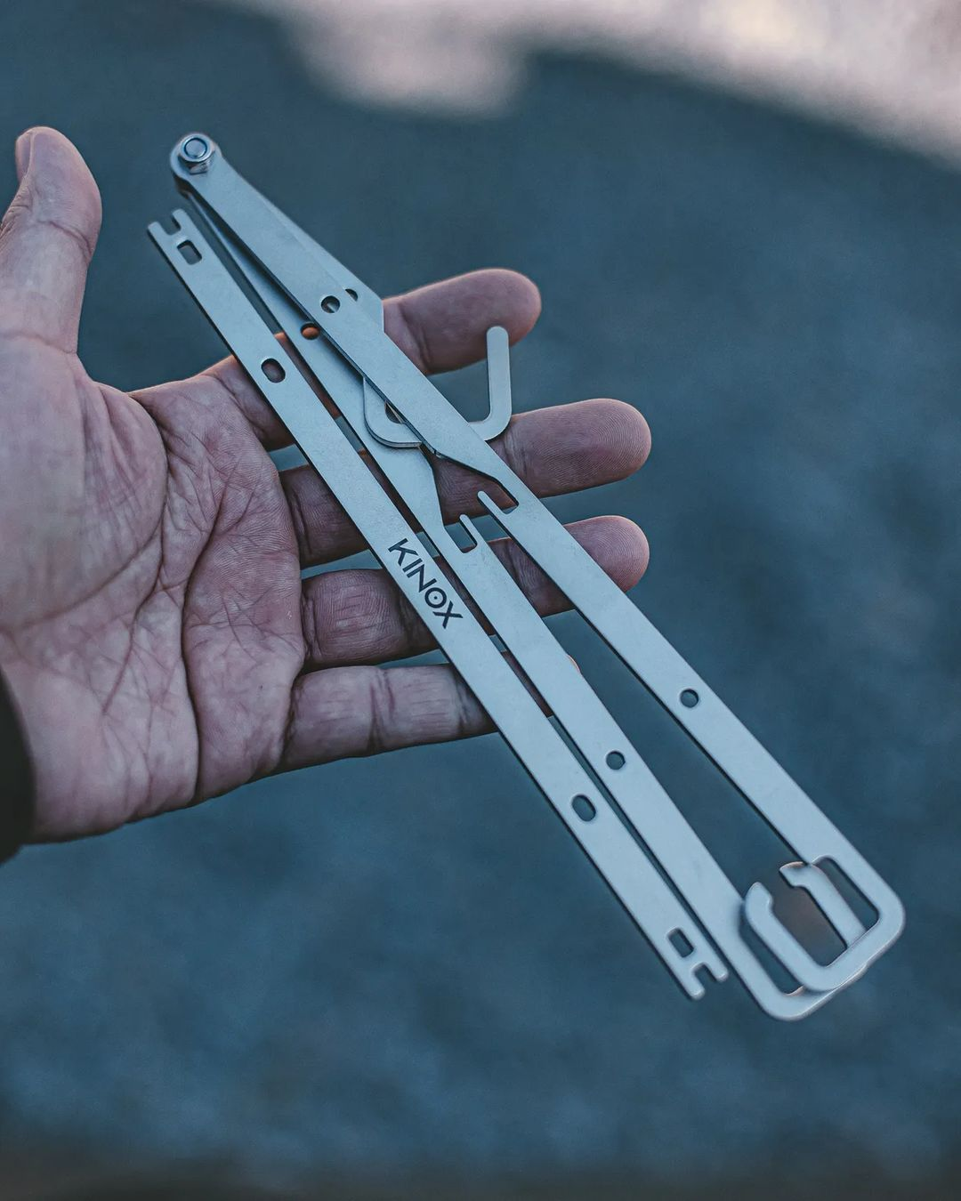 키녹스 캠핑 바스켓 스텐 행어 옷걸이 (2in1) 보관가방포함