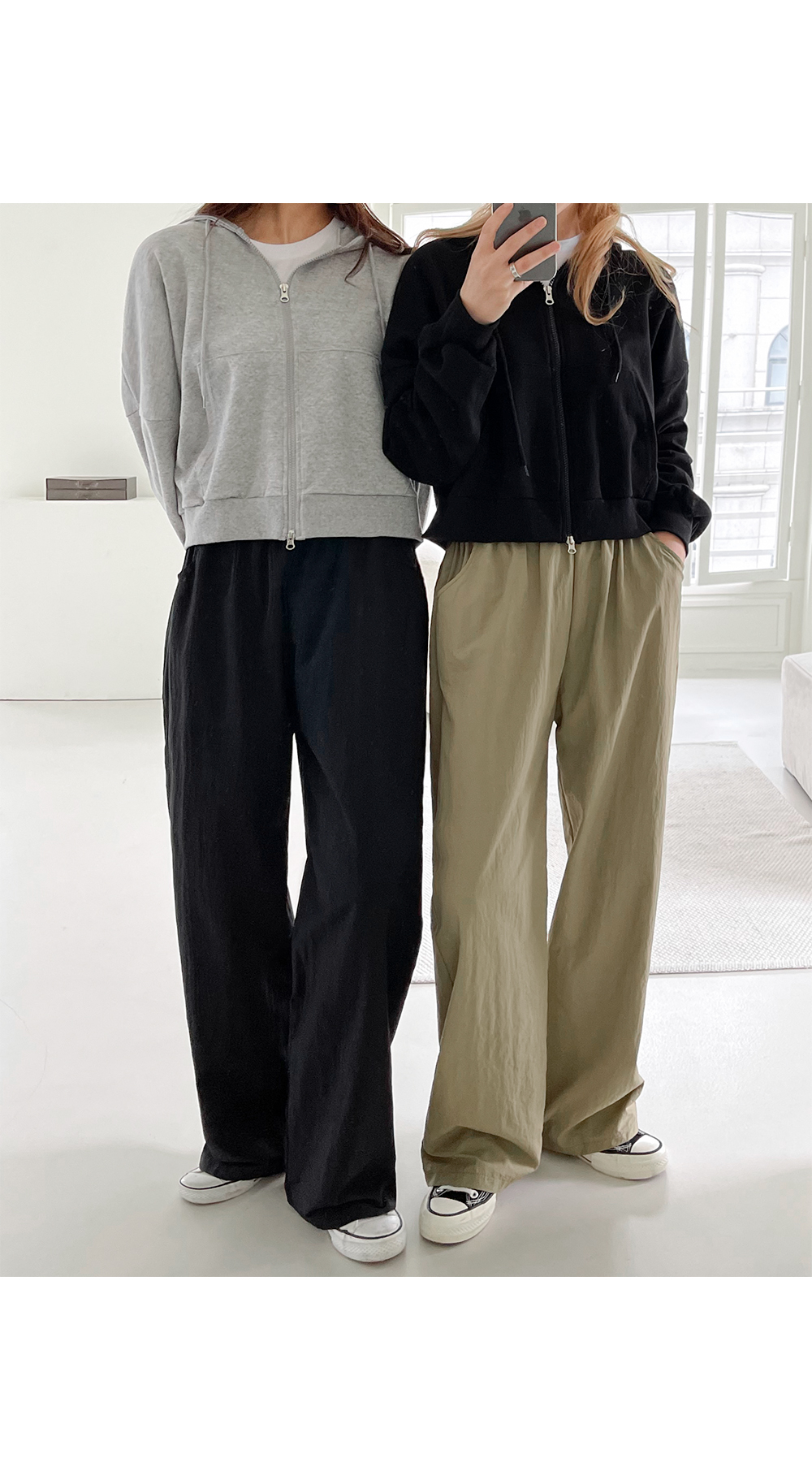 [2천장돌파][MADE] 빅사이즈 S-4XL 데어린 나일론 밴딩 통팬츠 휴양지 룩 상세 이미지 55