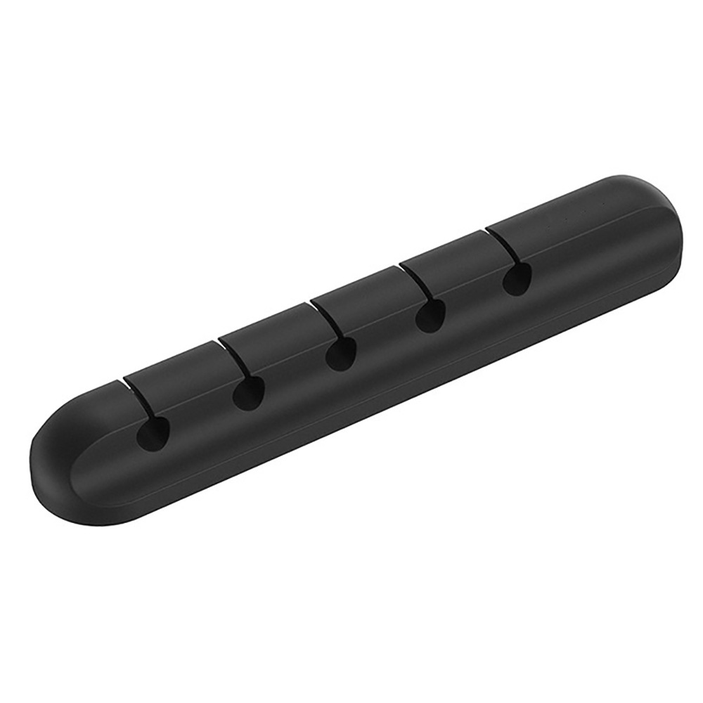 충전선 케이블 고정 홀더 책상 전선 휴대폰 핸드폰 USB 선 충전기 줄 정리 3구 1개 - 상세 이미지 2