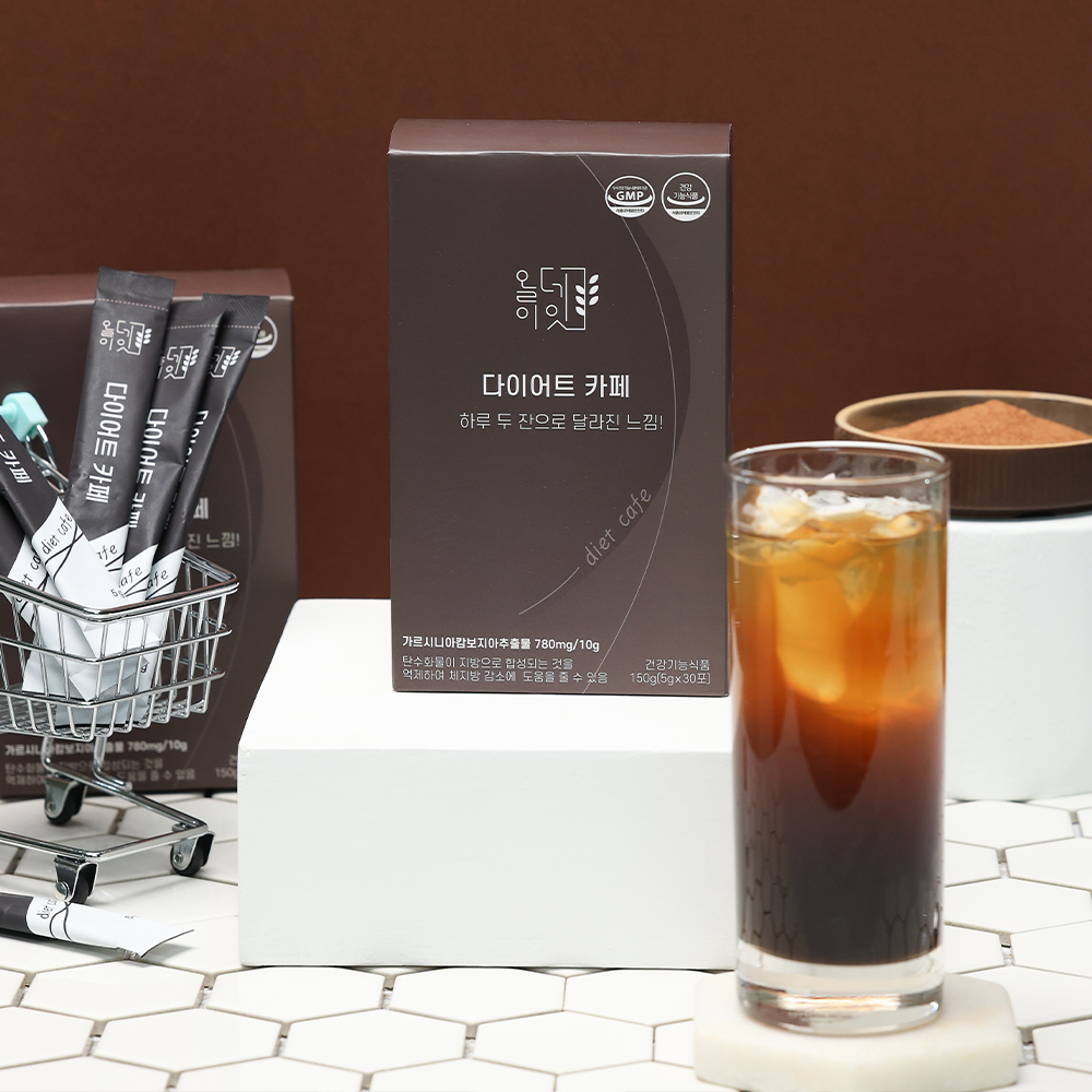올데이잇 가르시니아 다이어트커피 체지방감소 아메리카노 30포, 2개 - 상세 이미지 3