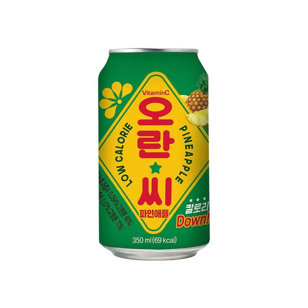 오란씨 파인애플, 350ml, 24개 - 상세 이미지 2