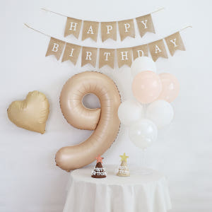 대형 숫자풍선 생일 축하 파티 이벤트 풍선 라떼 3 실사용 후기 | 효과 있을까? - 상품 이미지 2