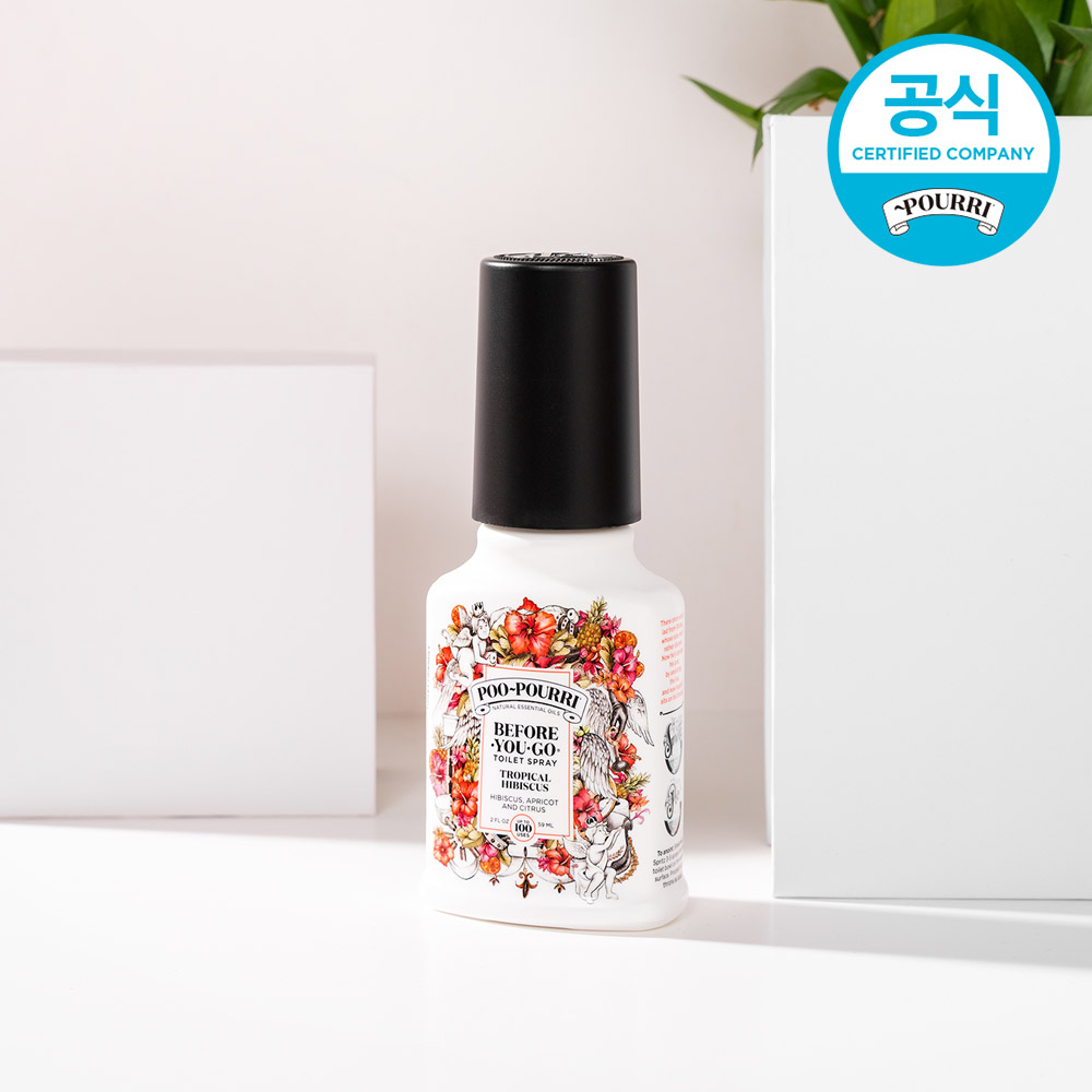 푸푸리 프리미엄 토일렛 퍼퓸 트로피칼 히비스커스, 59ml, 1개 이미지 4