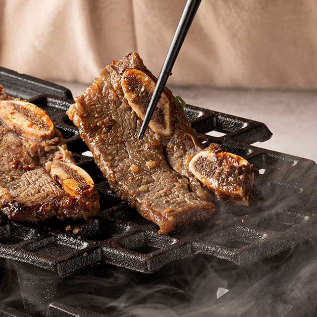 [대가 구본길] 양념 LA갈비 400g 10팩 소고기 엘에이갈비 선물세트