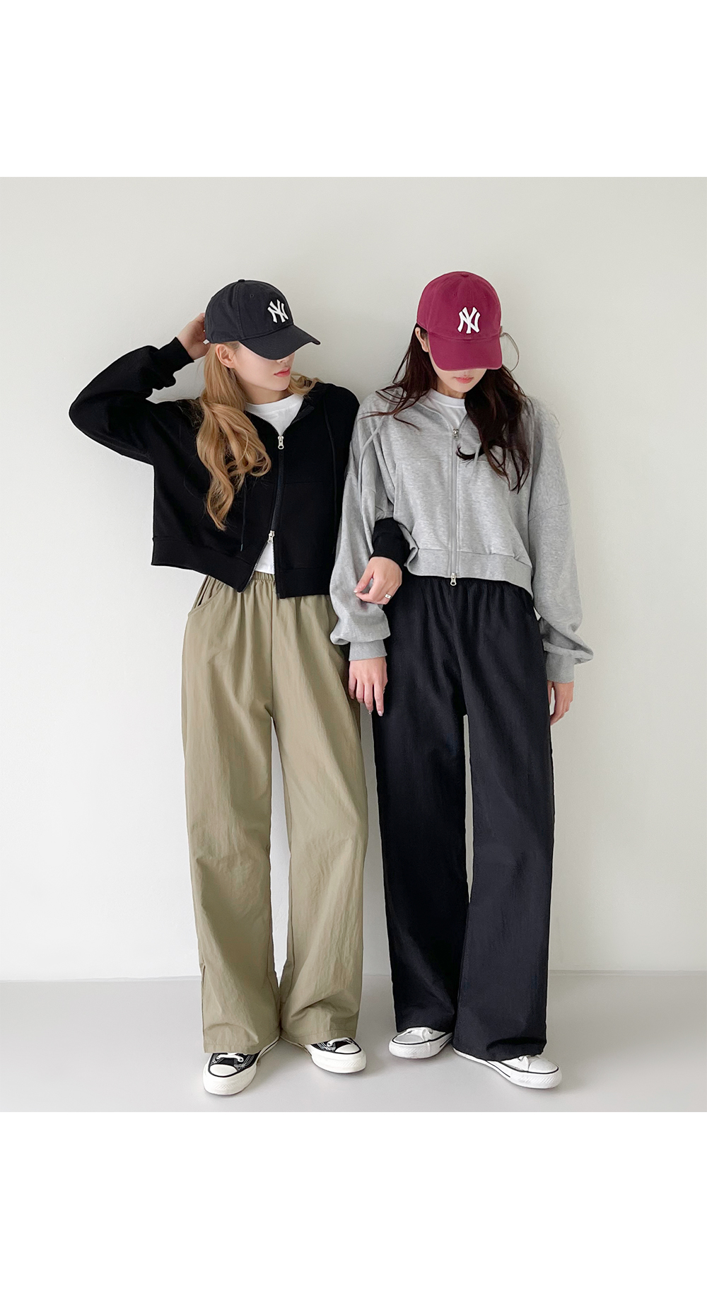 [2천장돌파][MADE] 빅사이즈 S-4XL 데어린 나일론 밴딩 통팬츠 휴양지 룩 상세 이미지 57