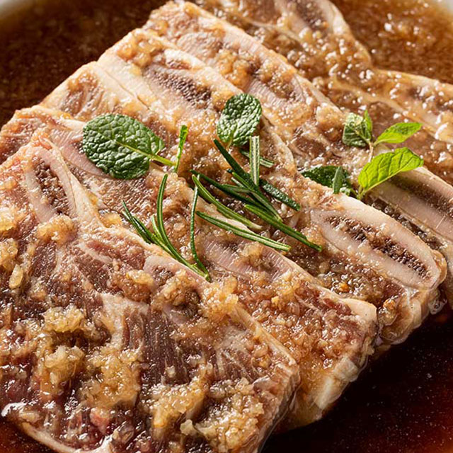 [대가 구본길] 양념 LA갈비 400g 10팩 소고기 엘에이갈비 선물세트 - 상세 이미지 5