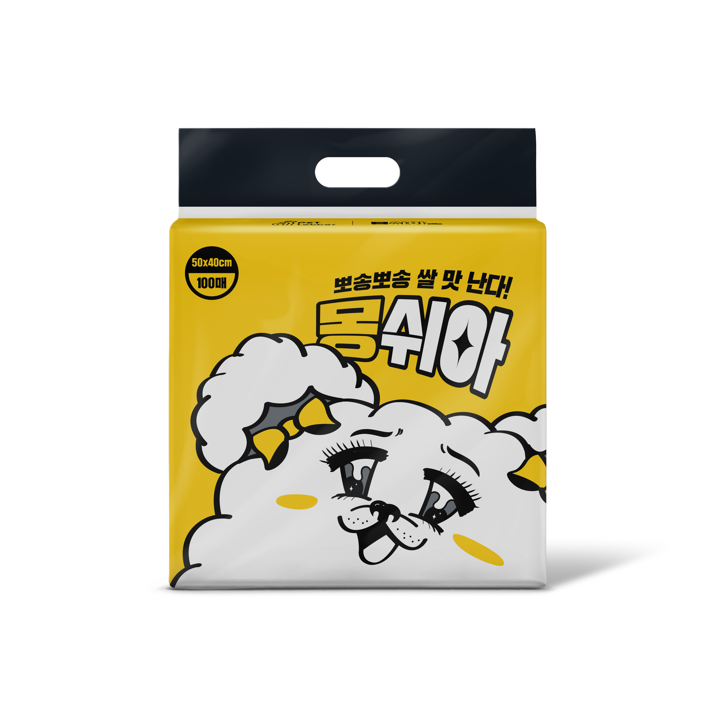 강아지 패드 펫레터 몽쉬아 애견 배변패드 표준형, 400매입, 1개 - 상세 이미지 2