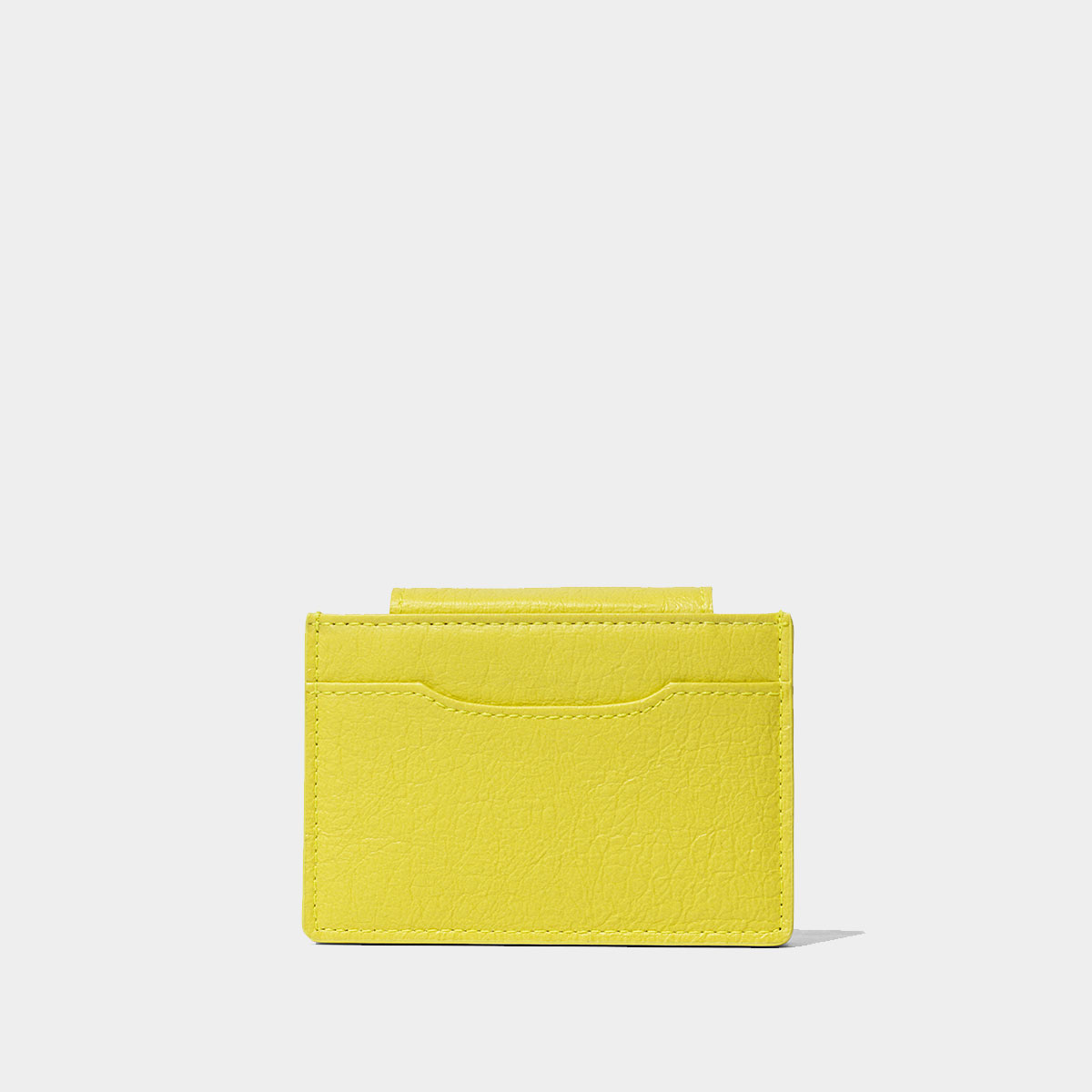세미 플립 카드지갑 / Sami Flip Card Wallet [Lemon Yellow] - 상세 이미지 2