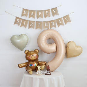 대형 숫자풍선 생일 축하 파티 이벤트 풍선 라떼 3 실사용 후기 | 효과 있을까? - 상품 이미지 3