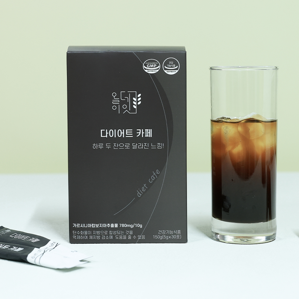 올데이잇 가르시니아 다이어트커피 체지방감소 아메리카노 30포, 2개 - 상세 이미지 2