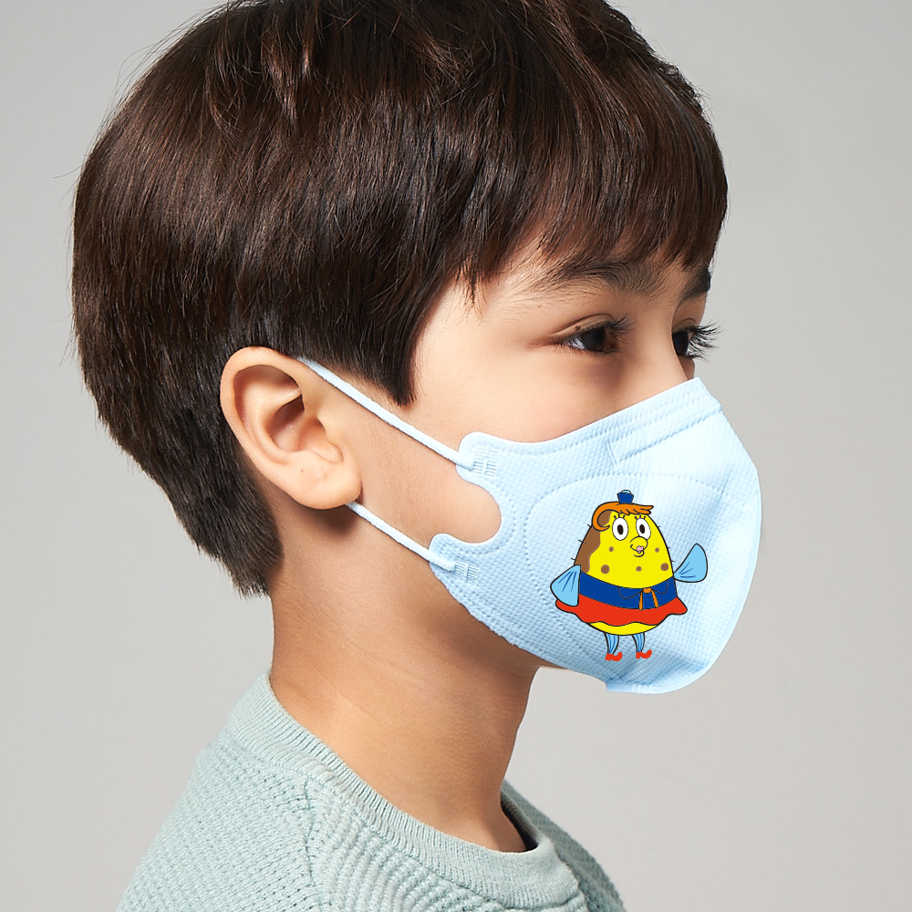 어린숨 스폰지밥 어린이 마스크 30종 초등학생 유아 아동 어린이집 캐릭터 소형 이미지 7