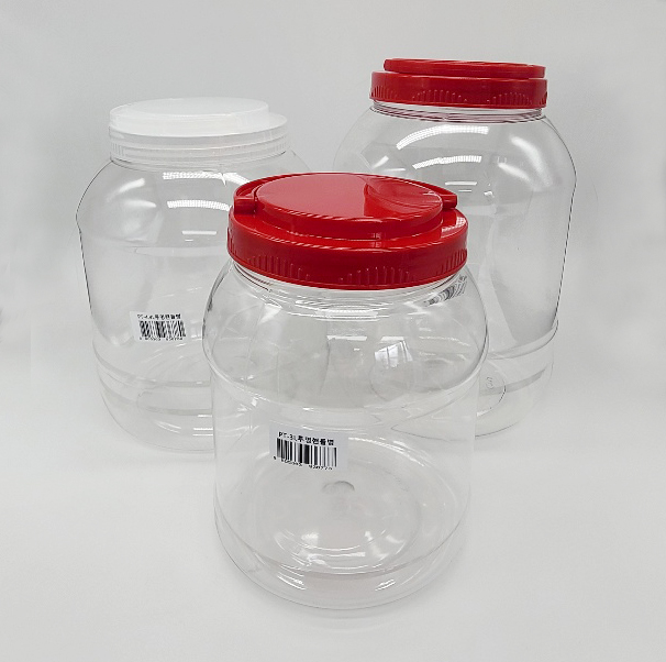 국산 매실청 젓갈통 3L 업소용 된장 양념 게장 매실청 담금주 과일청 페트병 보관 용기 통 - 상세 이미지 4