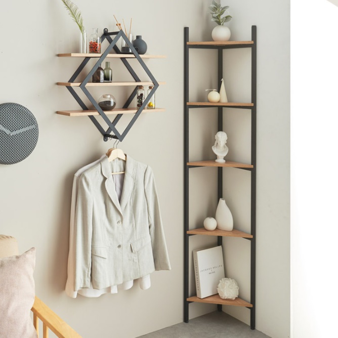 인테리어 코너장식장 작은 틈새 트로피 진열장 메달 상패 장식장