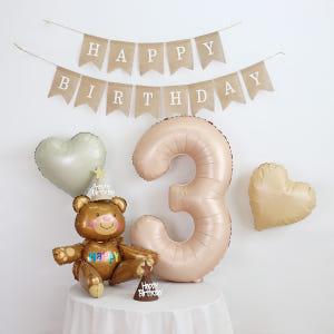 대형 숫자풍선 생일 축하 파티 이벤트 풍선 라떼 3 실사용 후기 | 효과 있을까? - 상품 이미지 4