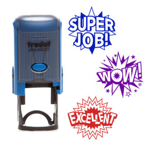 [자동스탬프]  영어칭찬스탬프 어썸(지름2.3cm, 지름3.8cm)460... 실사용 후기 | 효과 있을까? - 상품 이미지 1