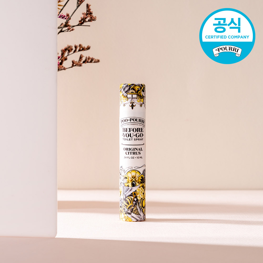푸푸리 토일렛 퍼퓸 화장실 냄새 차단 방향제 똥냄새 제거 오리지널시트러스, 10ml, 3개 - 상세 이미지 3