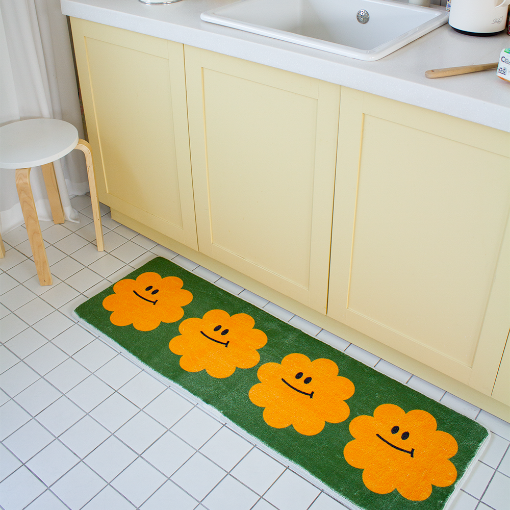 버터쿠키 캐시미어 극세사 주방매트