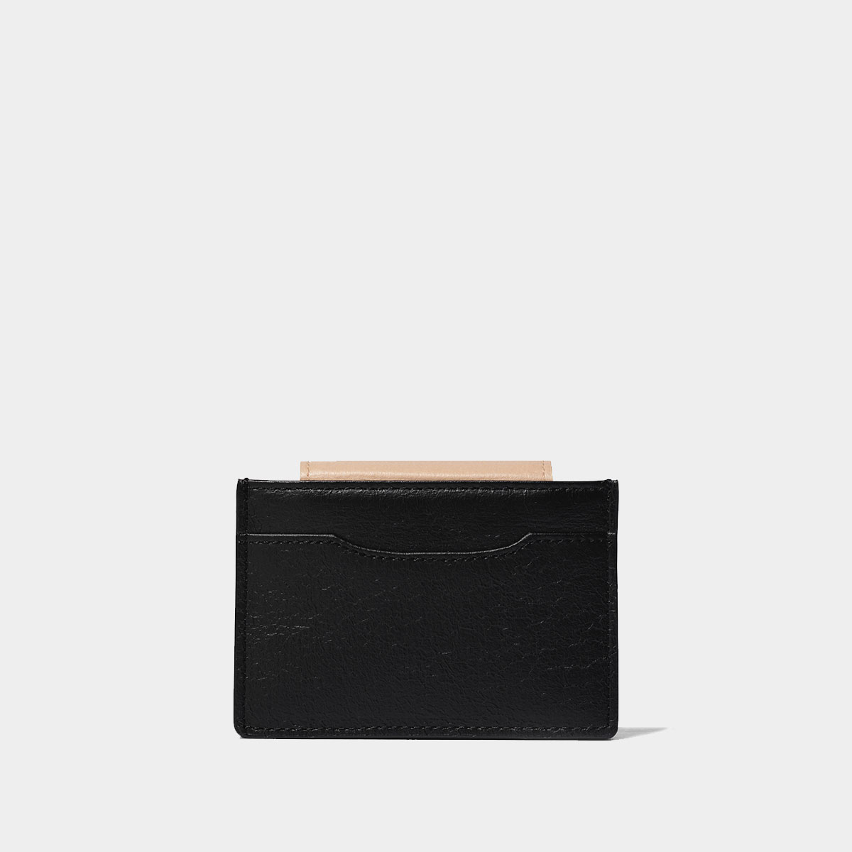 세미 플립 카드지갑/Sami Flip Card Wallet [Black Pink] - 상세 이미지 2