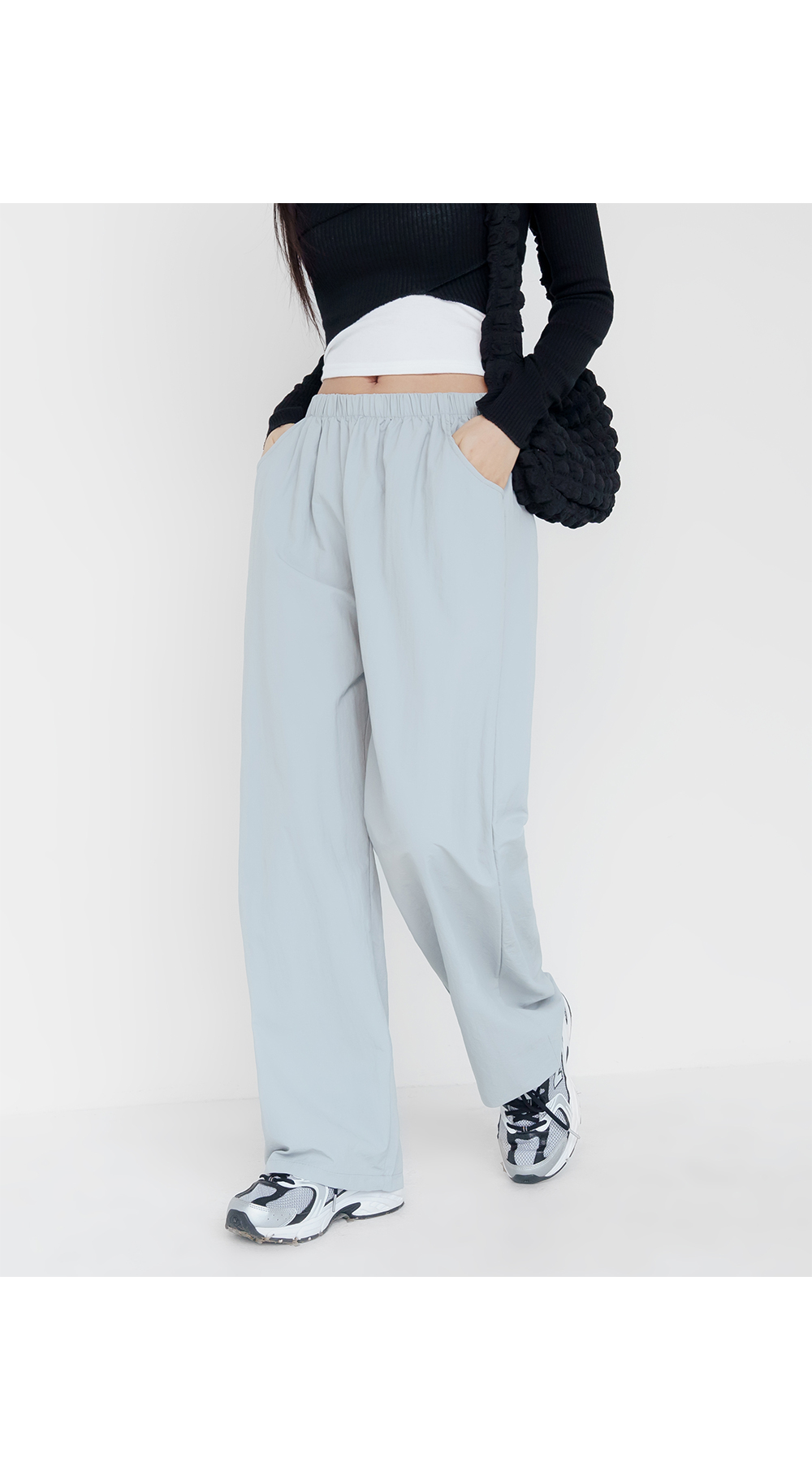 [2천장돌파][MADE] 빅사이즈 S-4XL 데어린 나일론 밴딩 통팬츠 휴양지 룩 상세 이미지 44