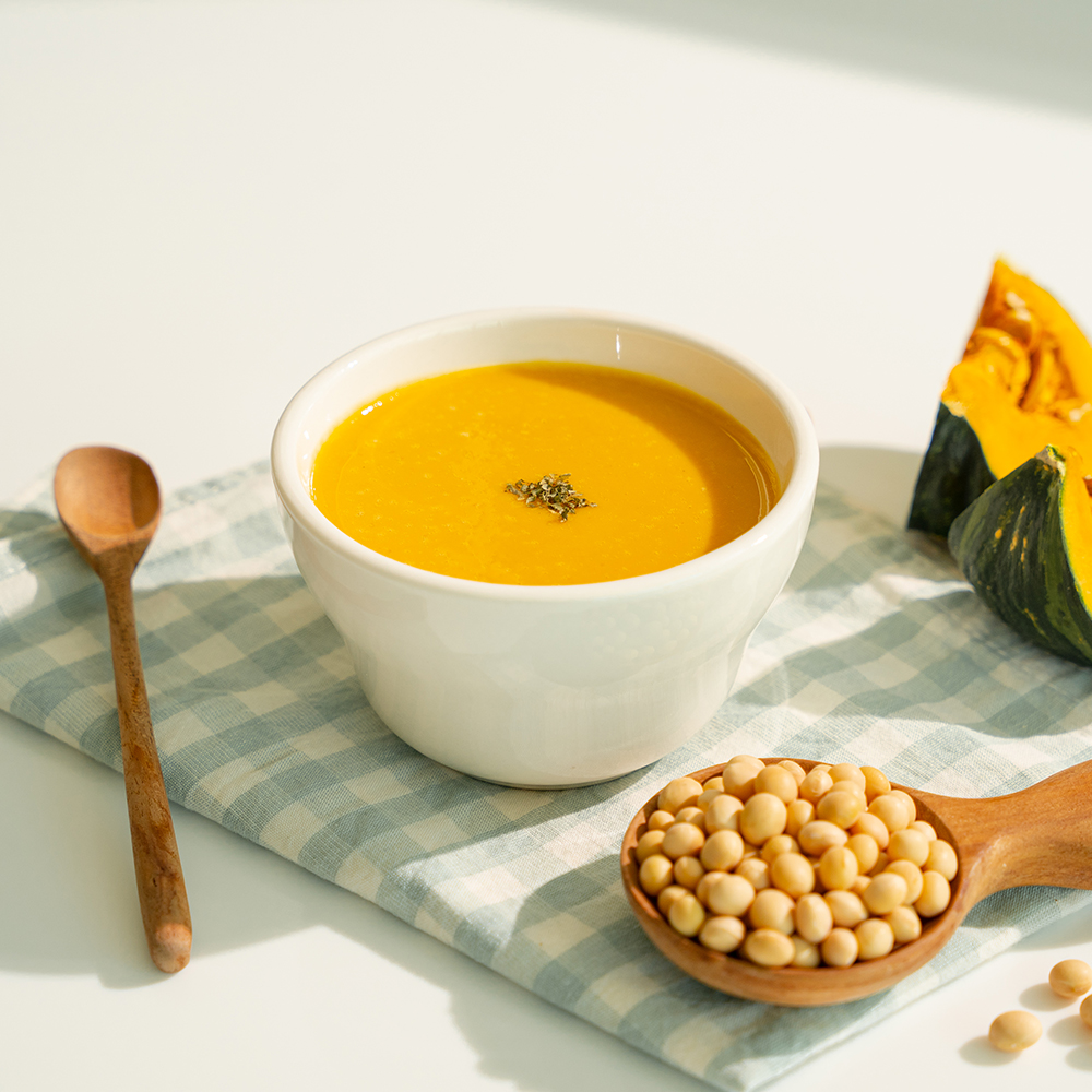가루선생 단호박 콩 크림 수프 순 식물성 비건 스프 가루 단호박콩크림, 500g, 1개