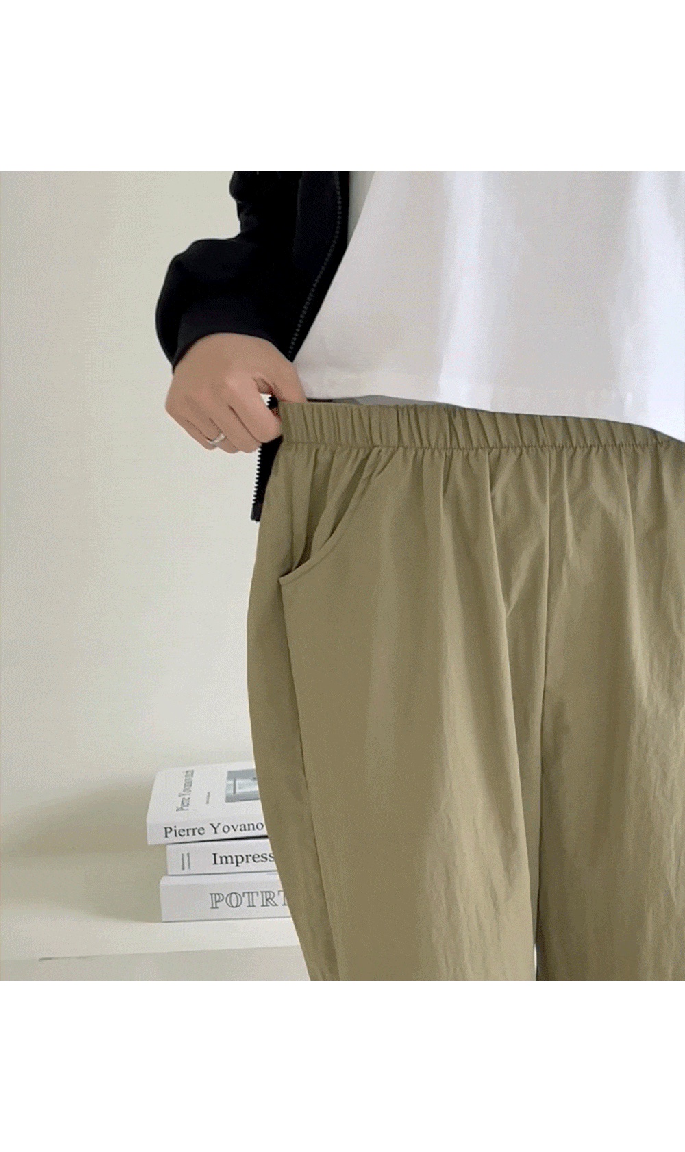 [2천장돌파][MADE] 빅사이즈 S-4XL 데어린 나일론 밴딩 통팬츠 휴양지 룩 상세 이미지 58