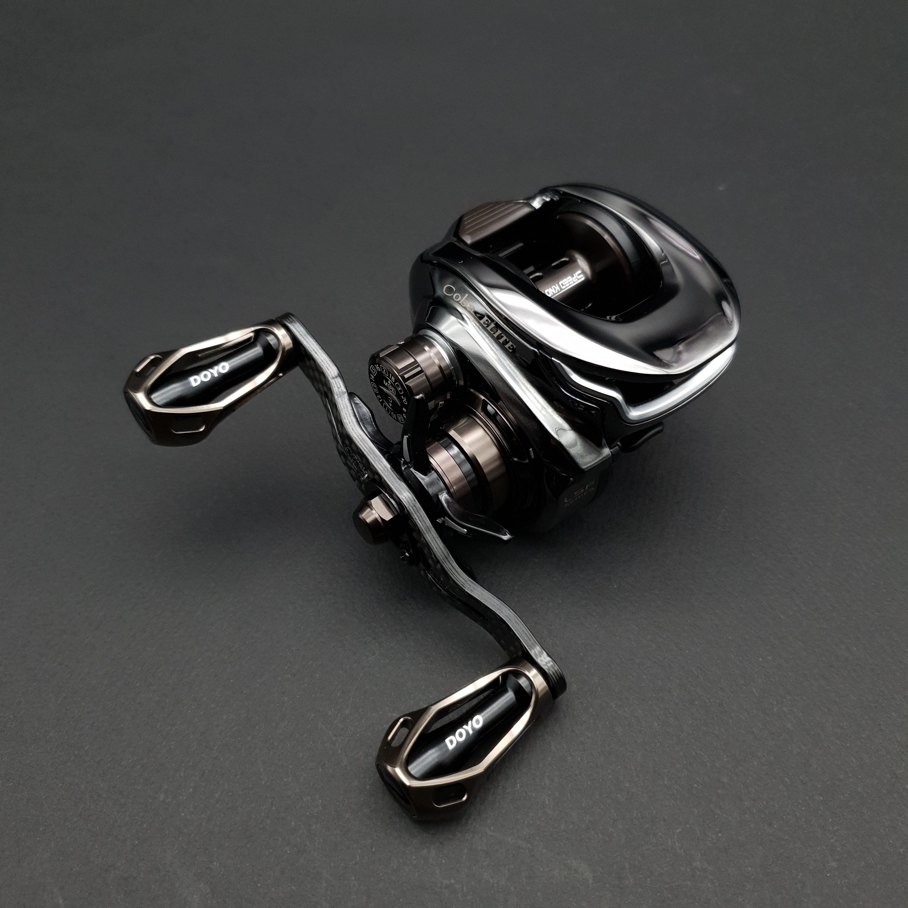 도요 코바 엘리트 블랙 베이트릴 4.6우핸들 일반스풀 기본핸들