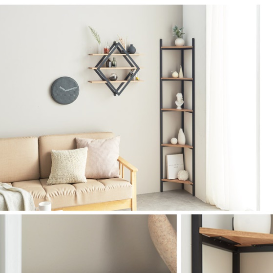 인테리어 코너장식장 작은 틈새 트로피 진열장 메달 상패 장식장