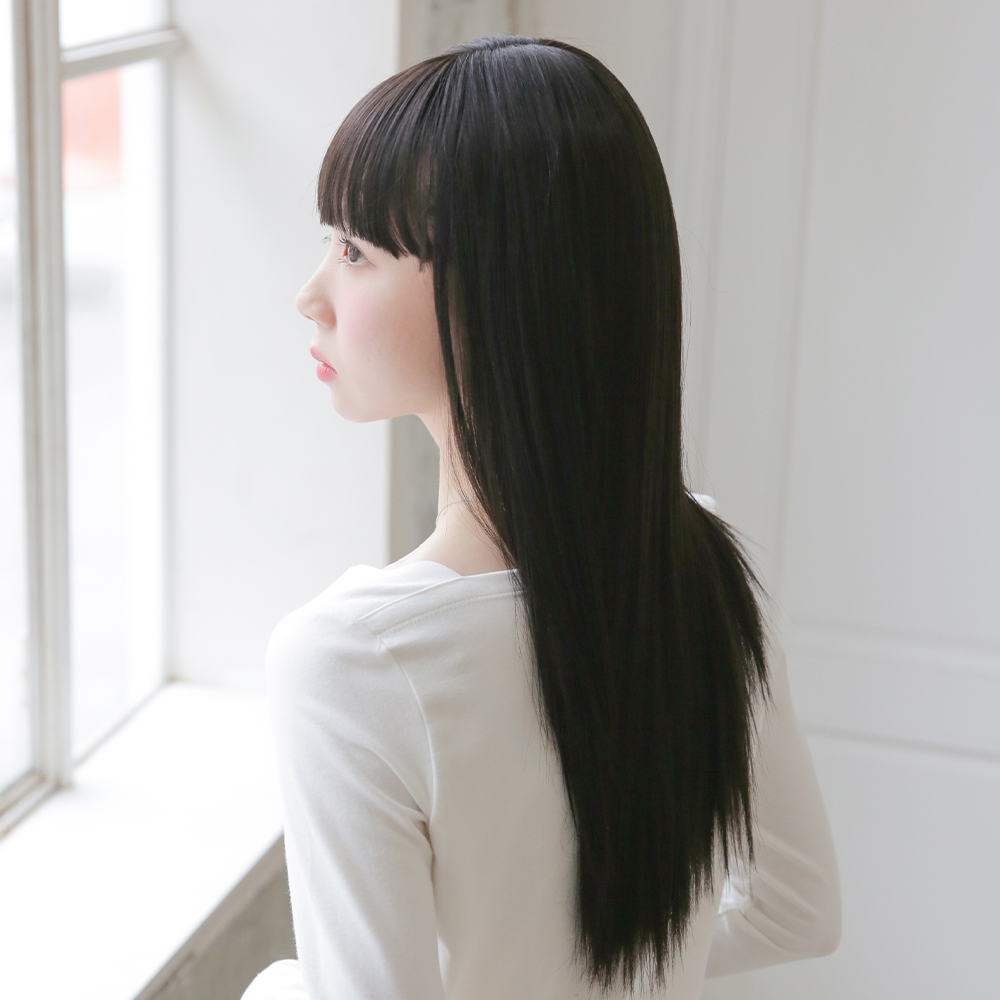긴생머리 여성가발 긴머리가발 전체 통가발 - 상세 이미지 5
