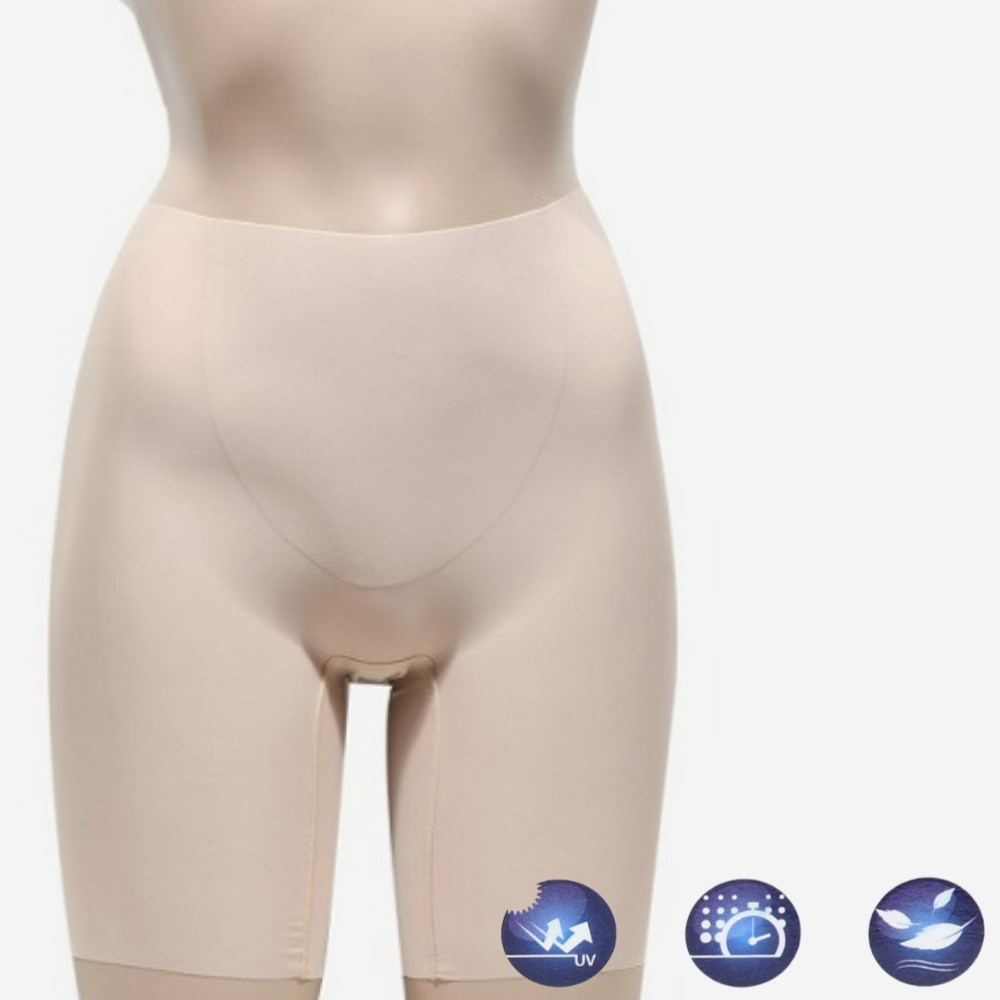 허벅지압박복 국산 심리스 5부 뱃살커버팬티 허벅지압박 힙업 하이웨스트 엉밑살 똥배 롱거들