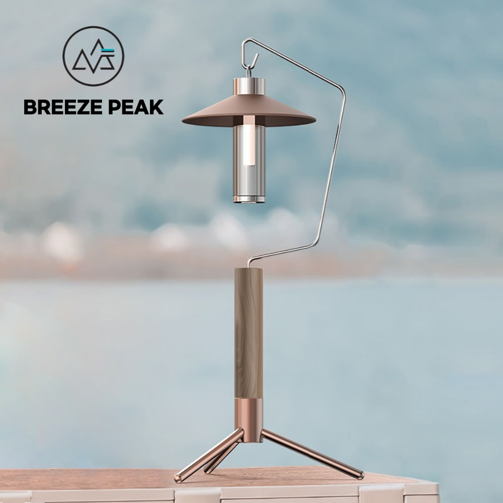 캠핑 랜턴걸이 스탠드 우드 테이블 삼각대 감성 호환 골제로 알리마