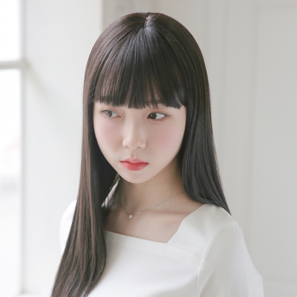 긴생머리 여성가발 긴머리가발 전체 통가발 - 상세 이미지 3