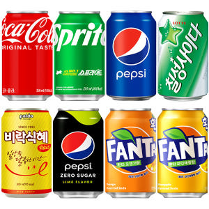 [미니캔] 음료수 코카콜라 펩시 칠성사이다 환타 맥콜 190ml 각2개1... 맛있게 먹은 솔직 후기 - 상품 이미지 3