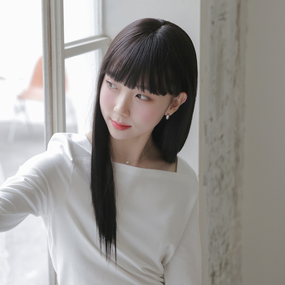 긴생머리 여성가발 긴머리가발 전체 통가발 - 상세 이미지 4