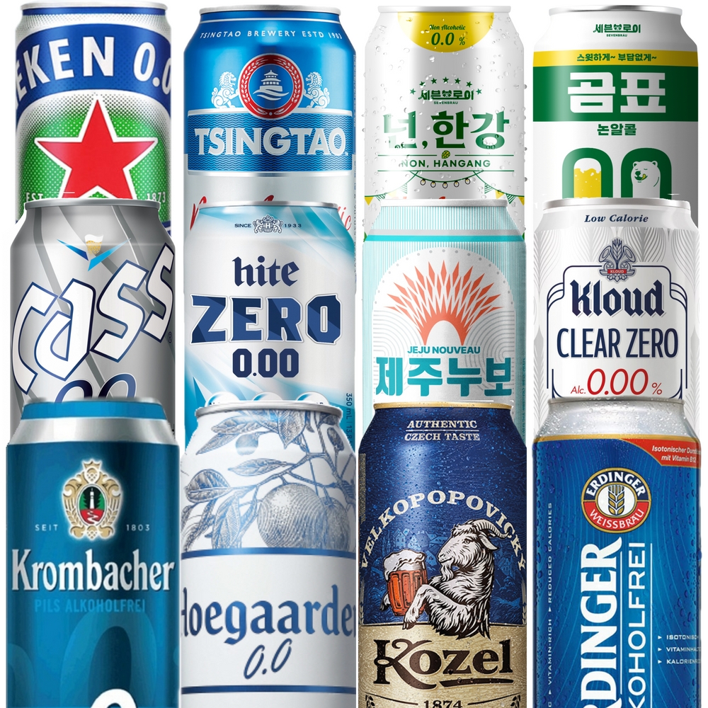 카스0.0 제로 355ml 24캔 논알콜 무알콜 맥주맛 음료 오비맥주 - 상세 이미지 2