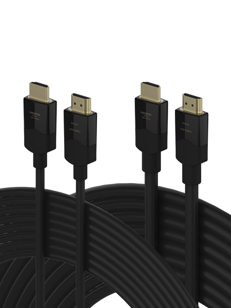 ULTRA HIGH SPEED HDMI 2.1 인증 AOC 광 케이블 15m, 1개 이미지 7