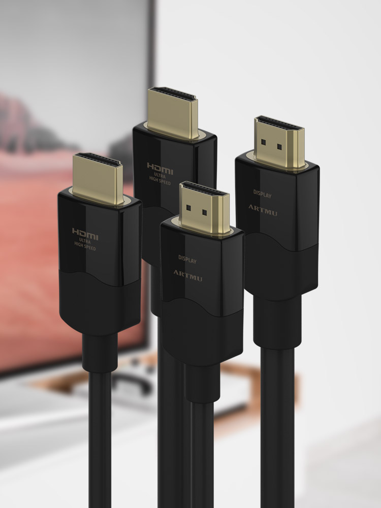 ULTRA HIGH SPEED HDMI 2.1 인증 AOC 광 케이블 10m, 1개 - 상세 이미지 3