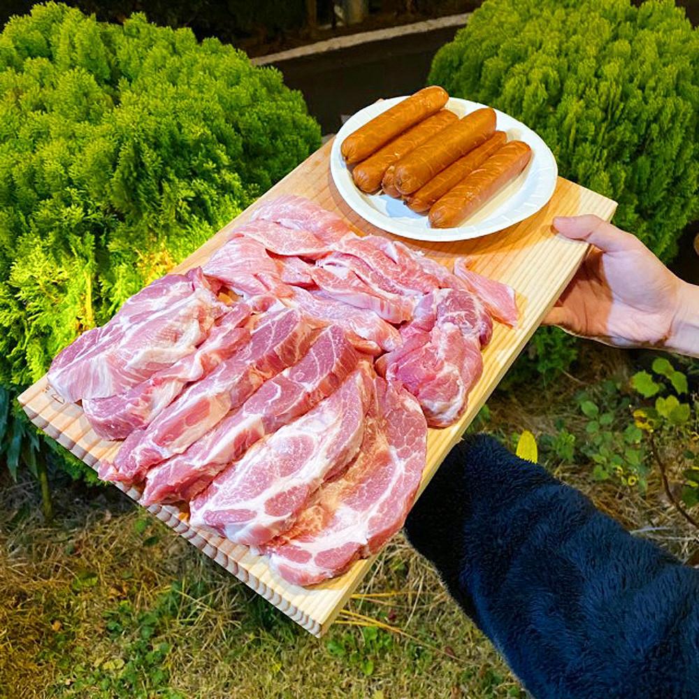국내산 한돈 항정살 300g 통 구이 돼지고기특수부위 바베큐 - 상세 이미지 2