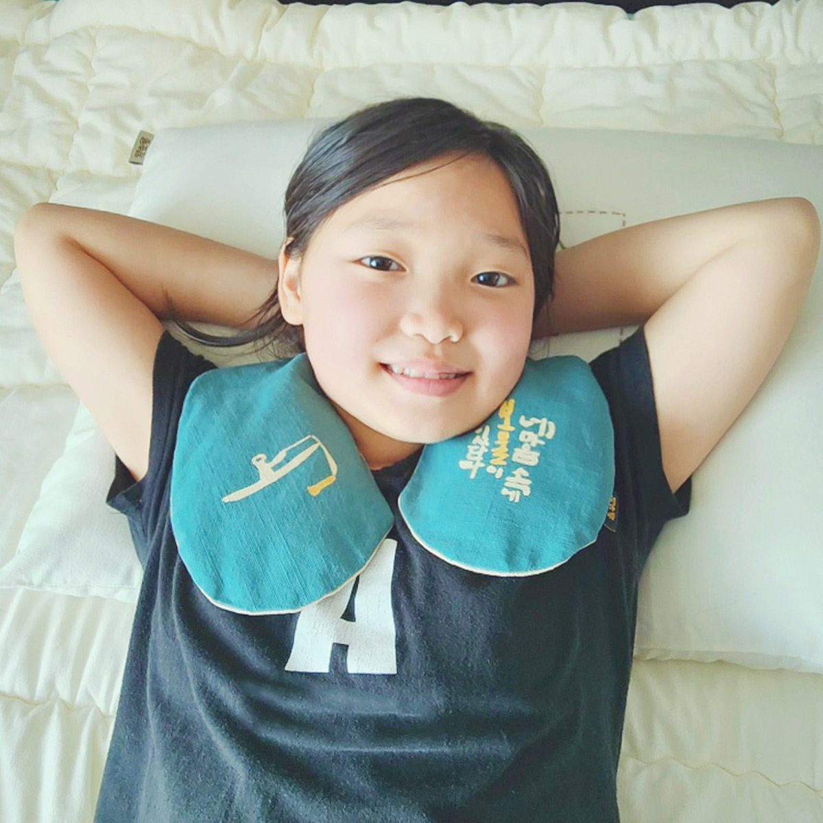 들꽃잠 어깨찜질팩 아이용  바른어깨 온열 팥찜질