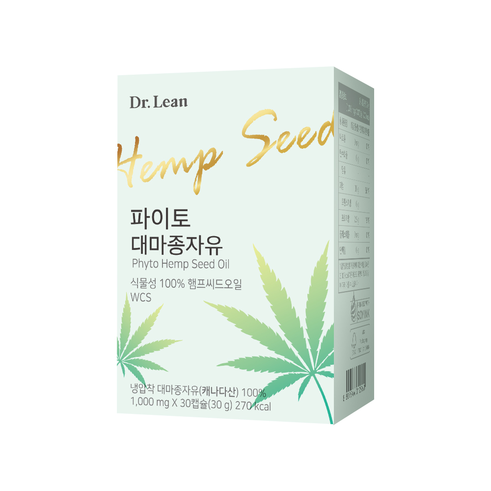 [4개월] 닥터린 파이토 대마종자유 햄프씨드오일 카나비노이드 송중기 30캡슐, 4개 - 상세 이미지 3